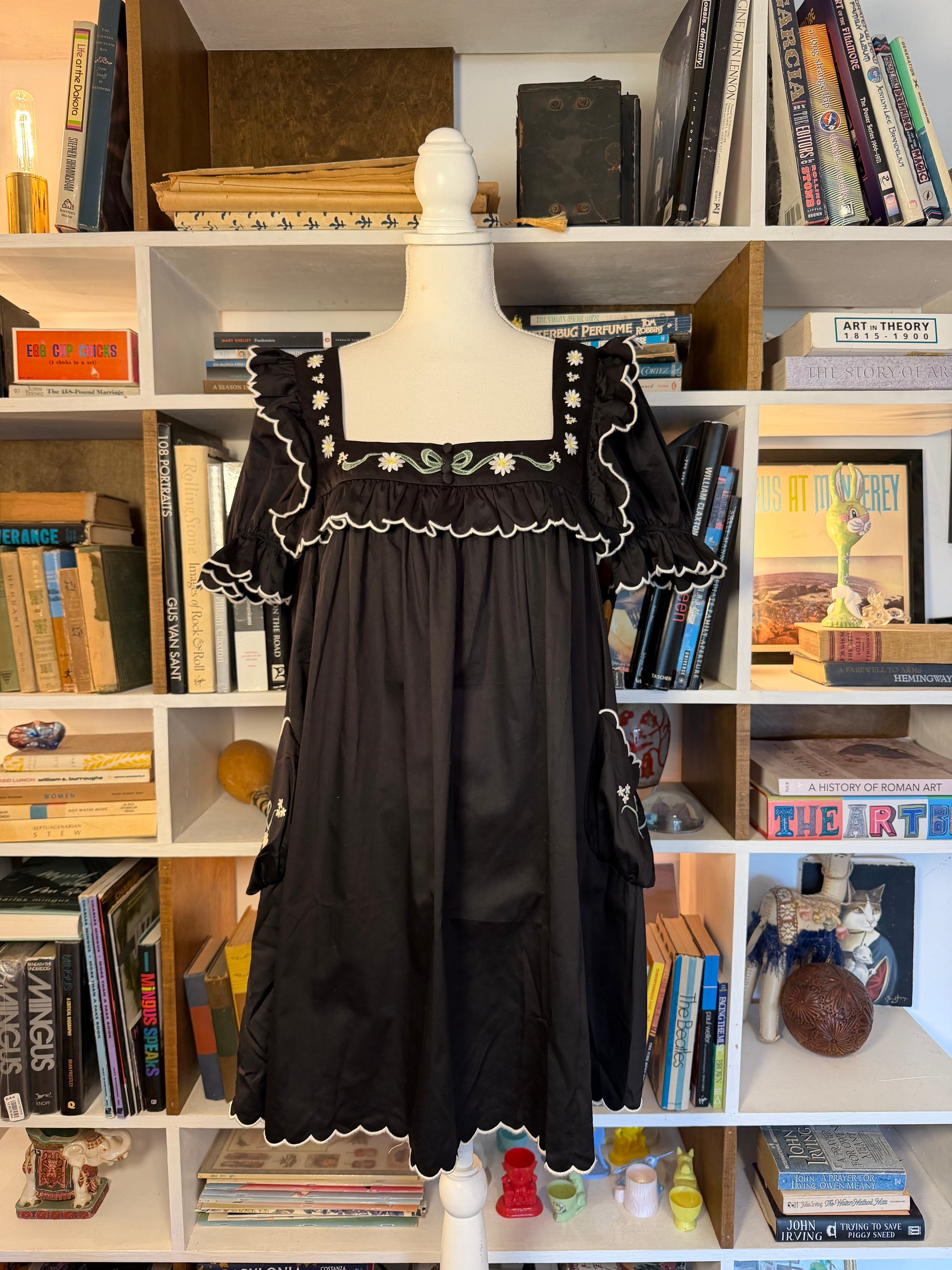 tea time babydoll mini dress For Love and Lemons – Stardust Archive restocking-soon 24” Chest to Hem Pool Party Hawaiian Theme Cut:XS