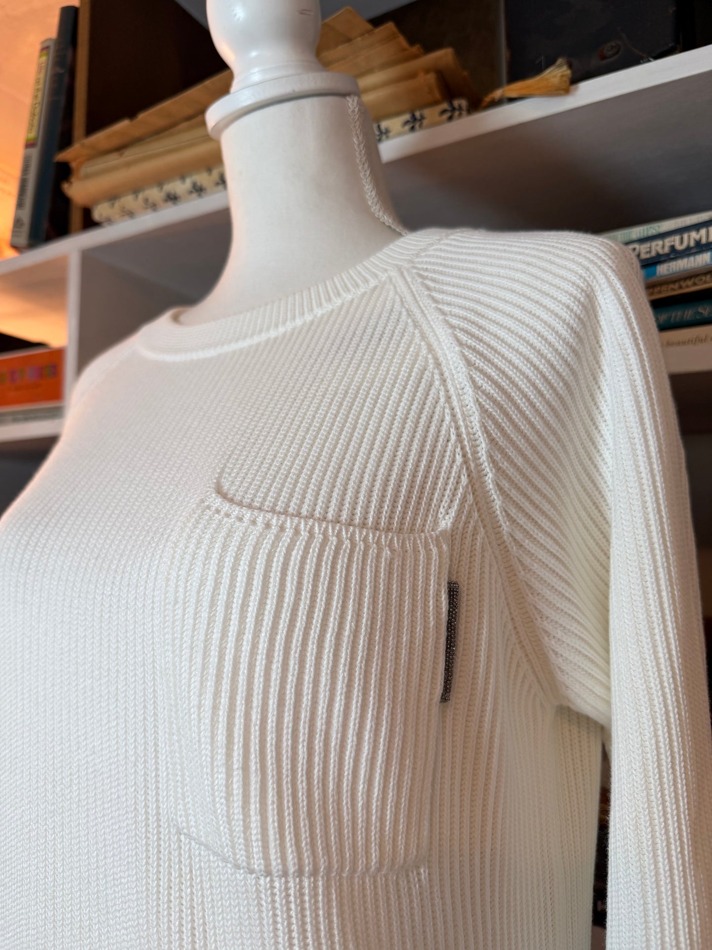 Brunello Cucinelli Bead Embellished Sweater