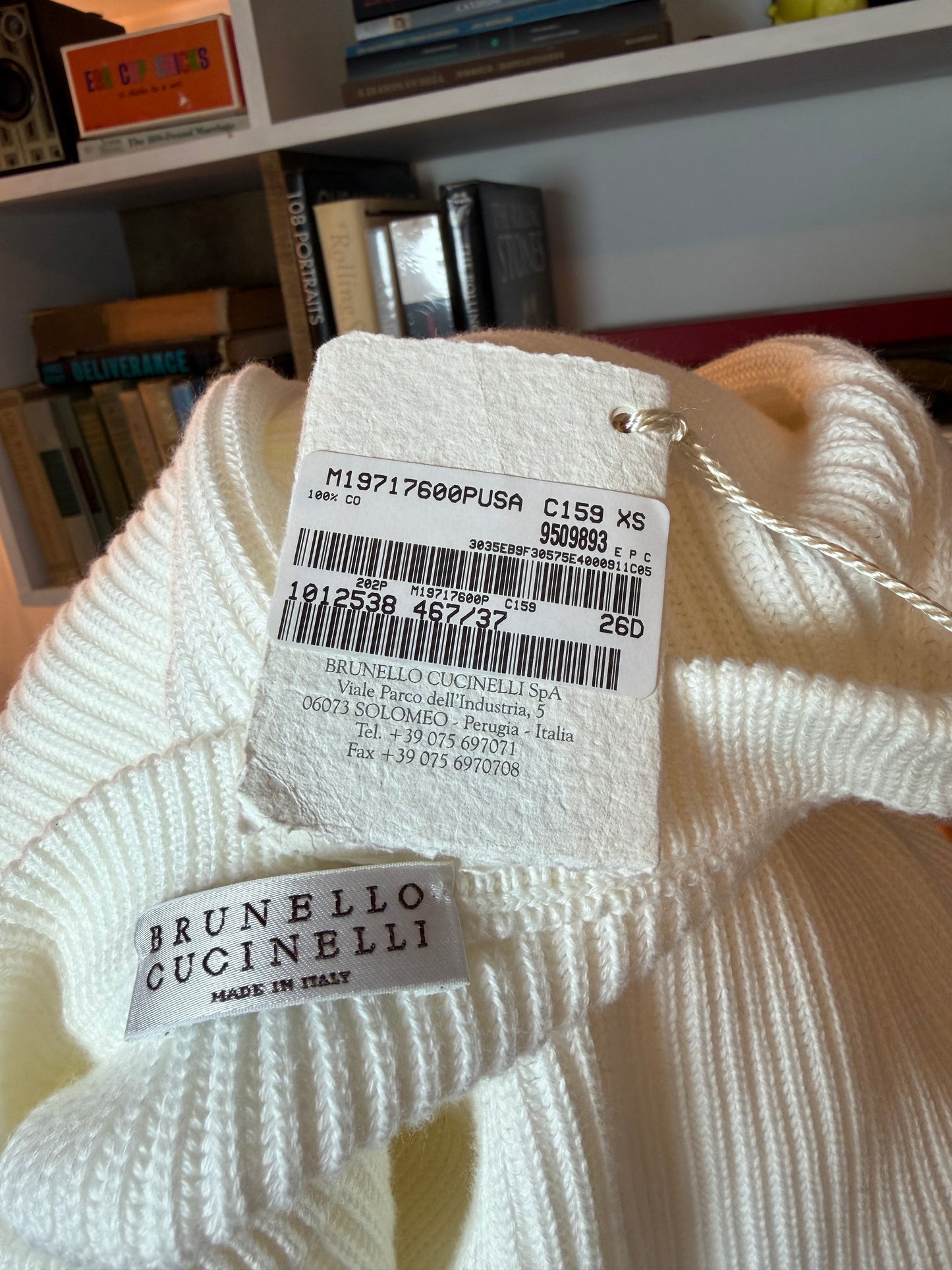 Brunello Cucinelli Bead Embellished Sweater