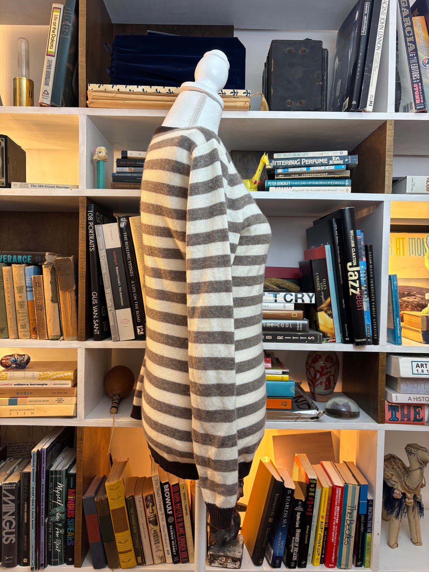 Autumn Cashmere Striped Sweater