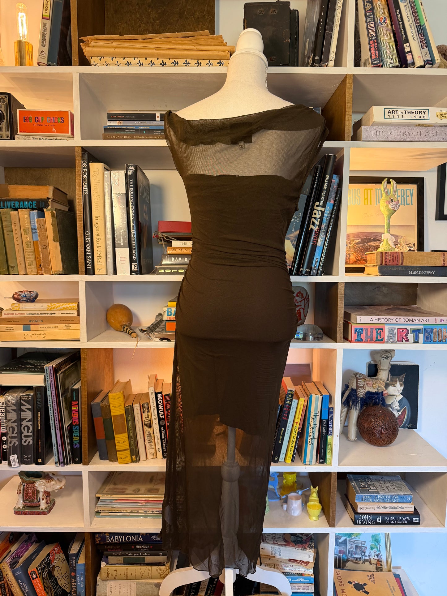 Reformation Adrielle Mesh Dress