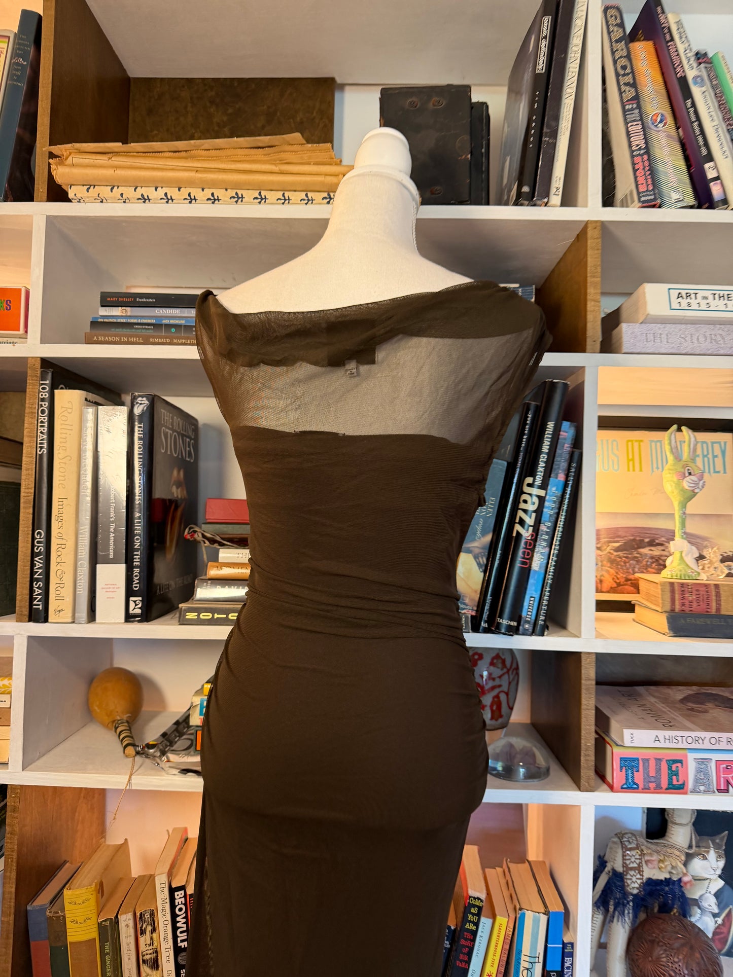 Reformation Adrielle Mesh Dress