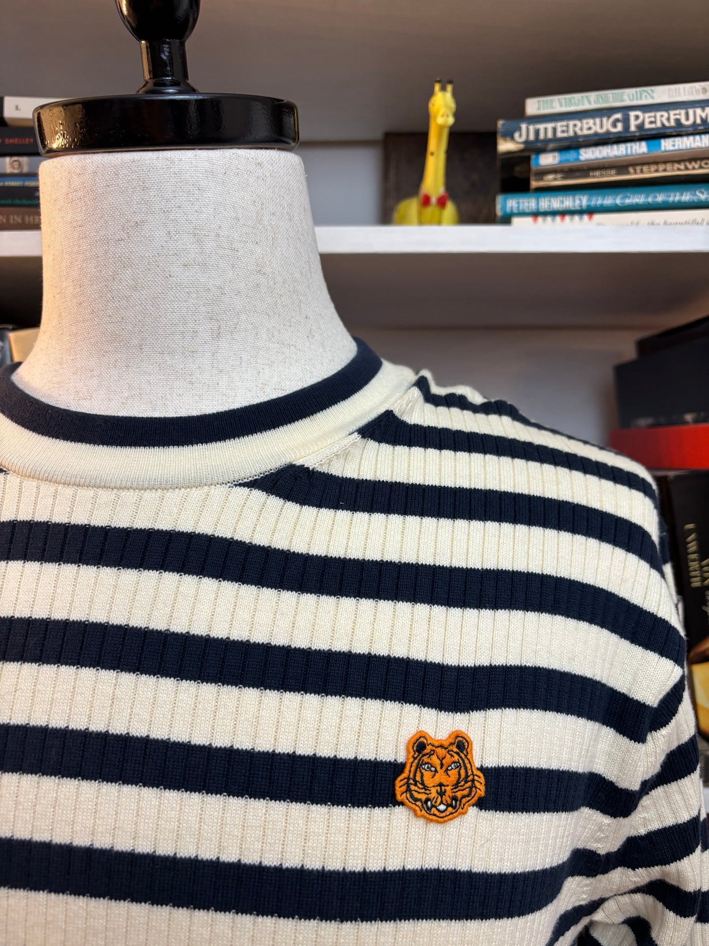Kenzo Cream Crest Sweater