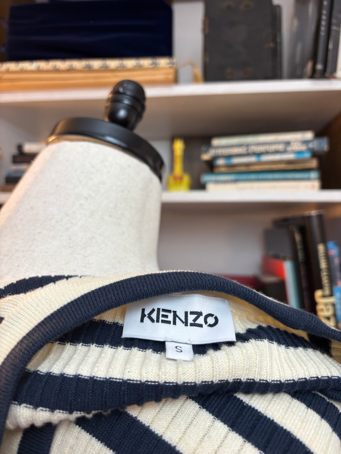 Kenzo Cream Crest Sweater