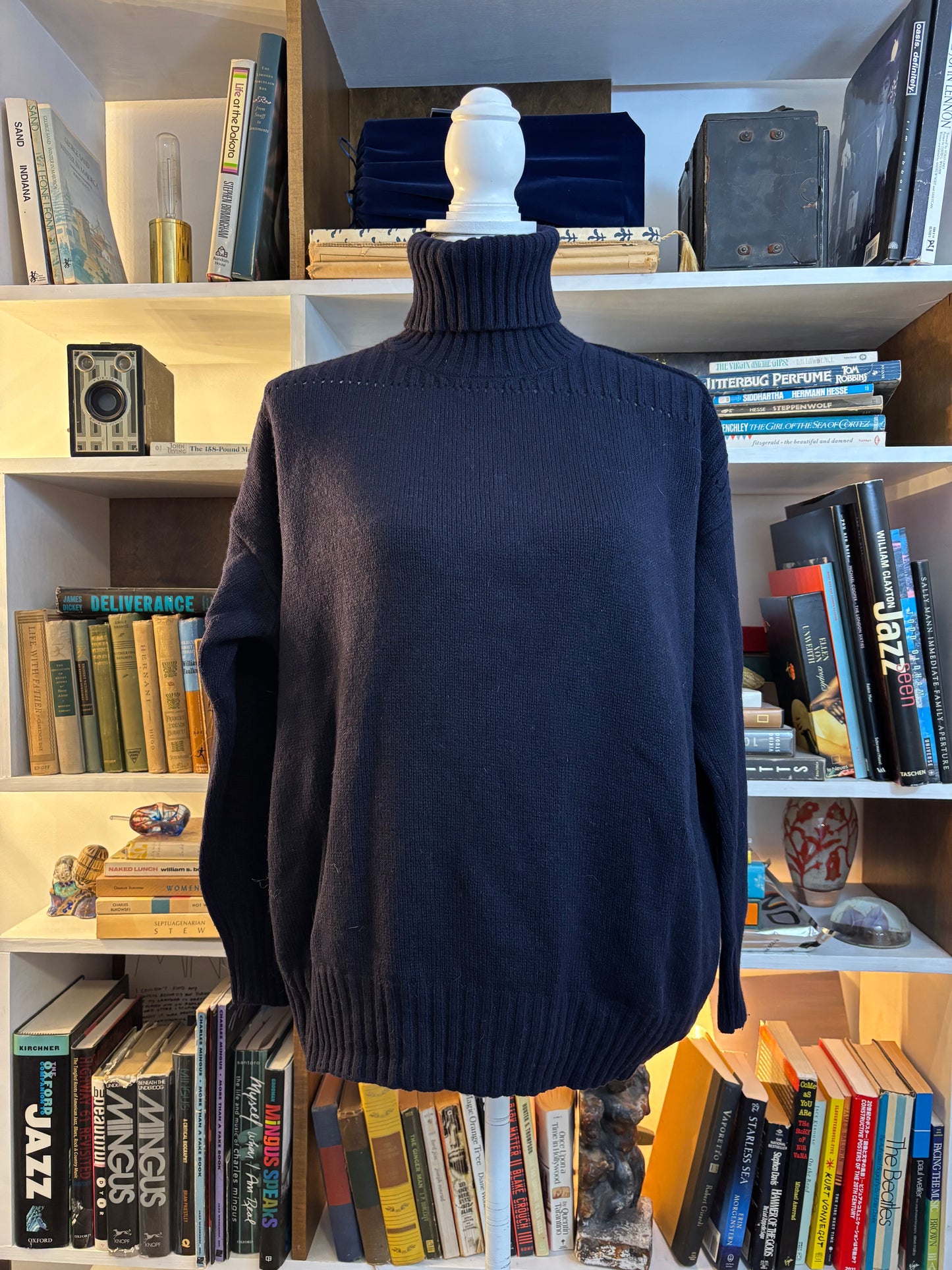 Isabel Marant Navy Turtleneck