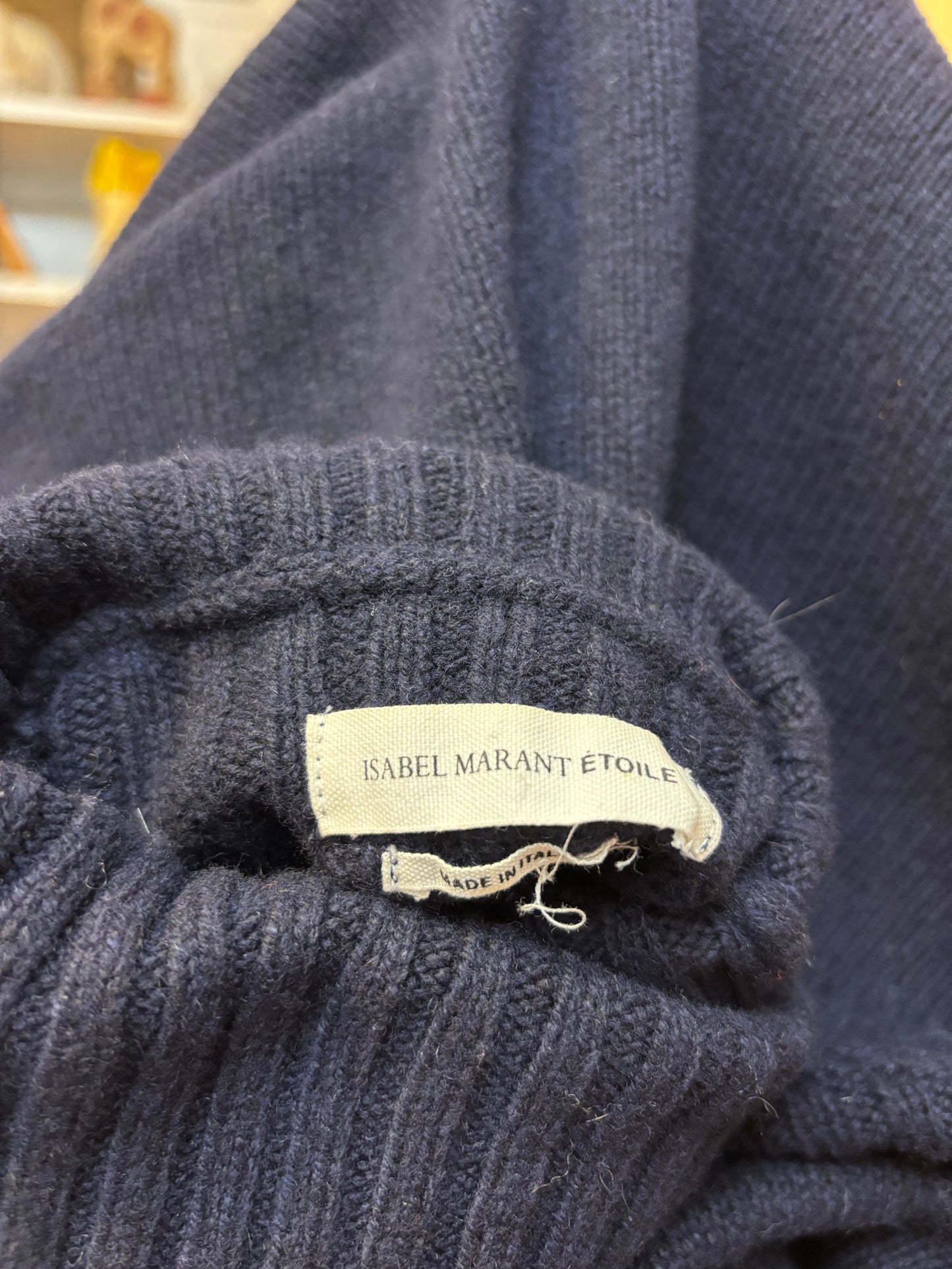 Isabel Marant Navy Turtleneck