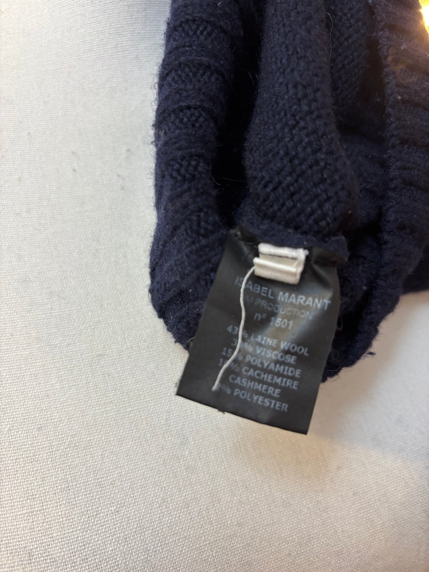 Isabel Marant Navy Turtleneck