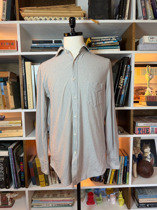 Brunello Cucinelli Striped Button Up Shirt