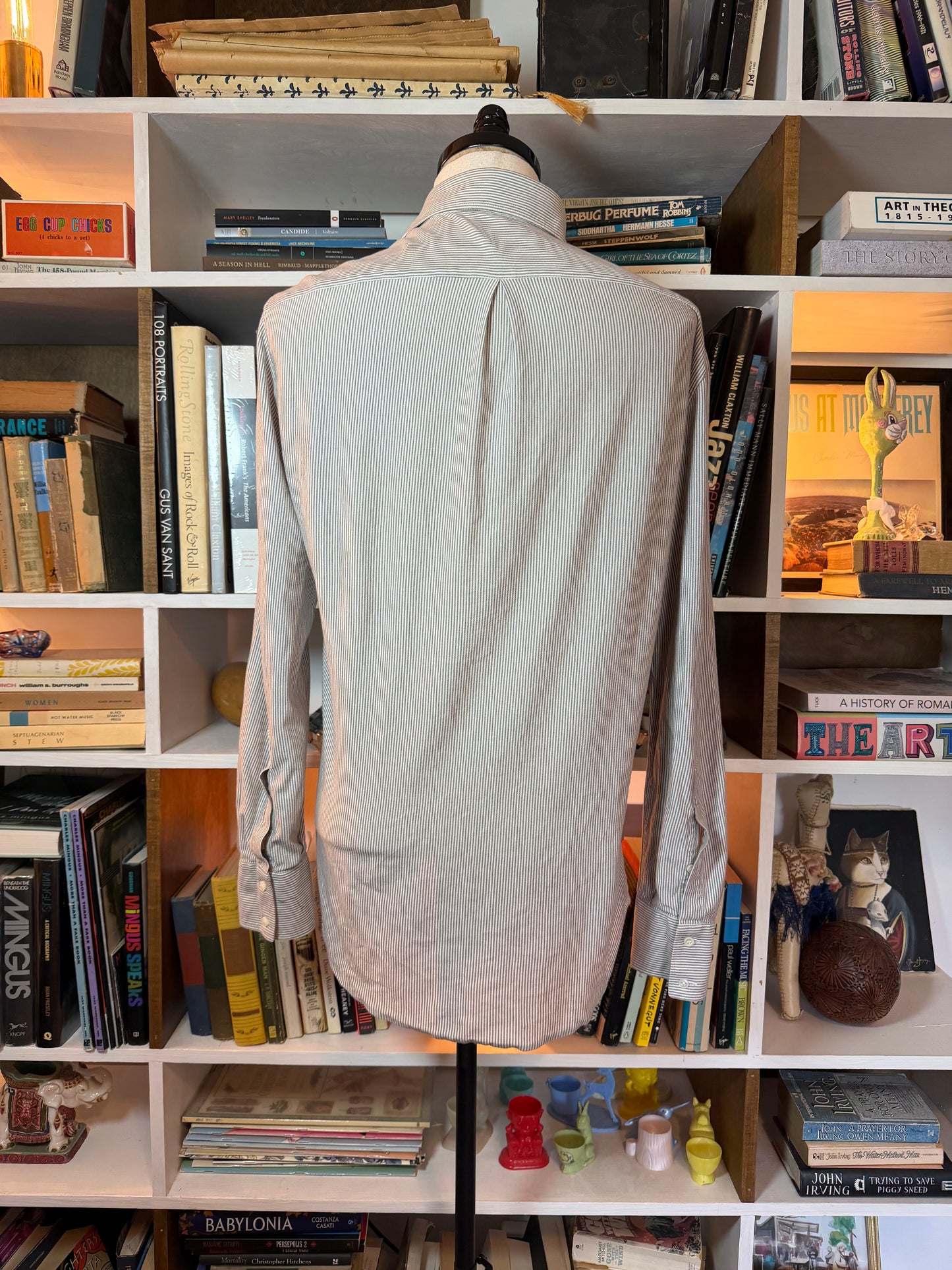 Brunello Cucinelli Striped Button Up Shirt