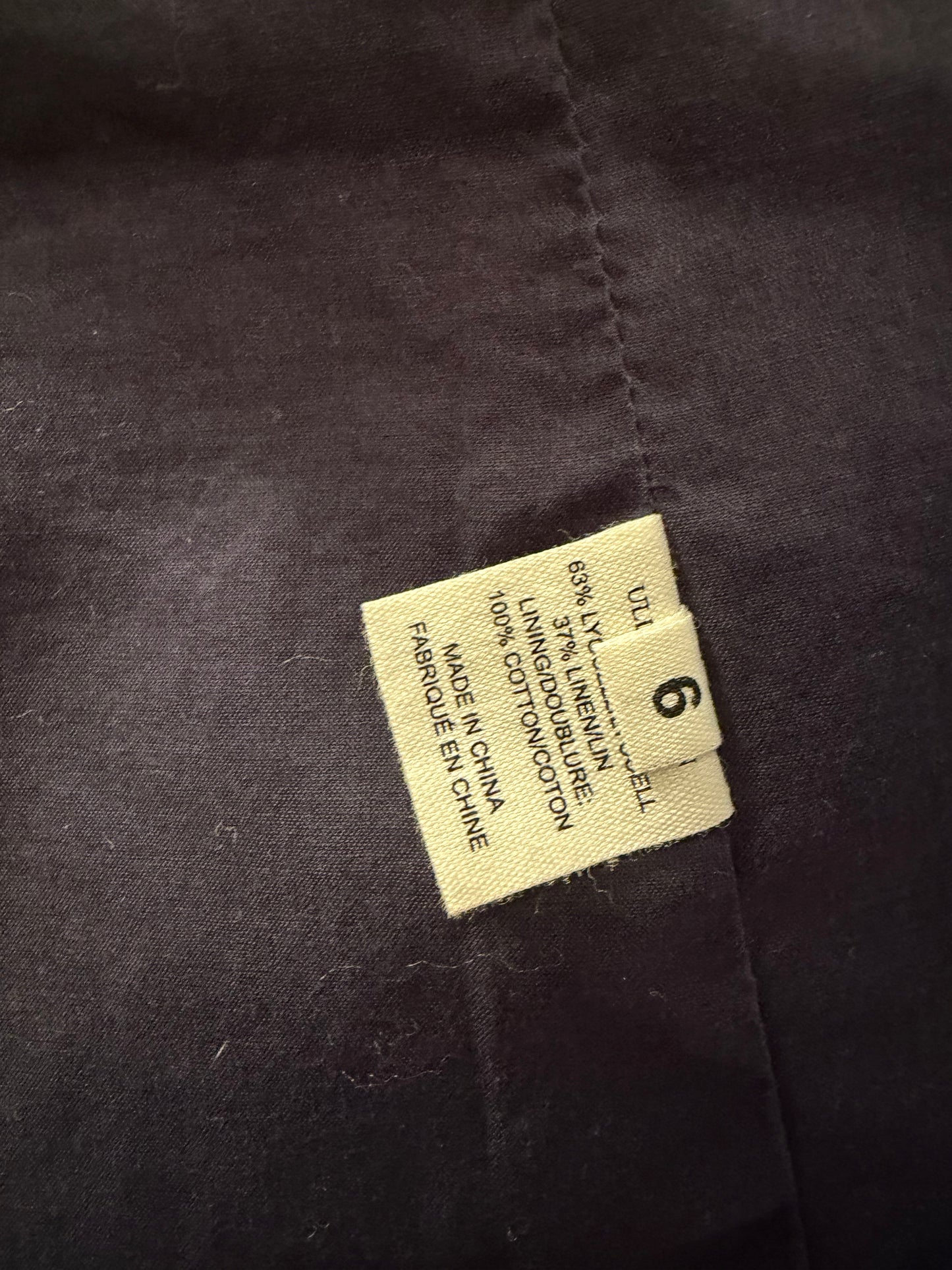 Ulla Johnson Linen Blazer & Cargo Pant Suit Set — Size 6