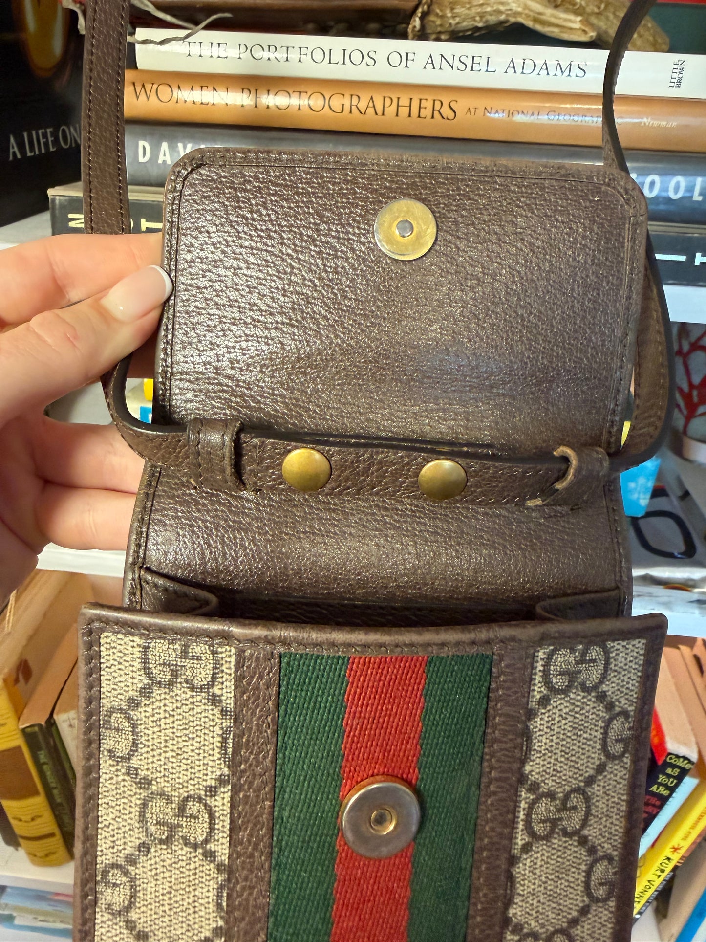 Gucci Ophidia GG Supreme Mini Crossbody Bag
