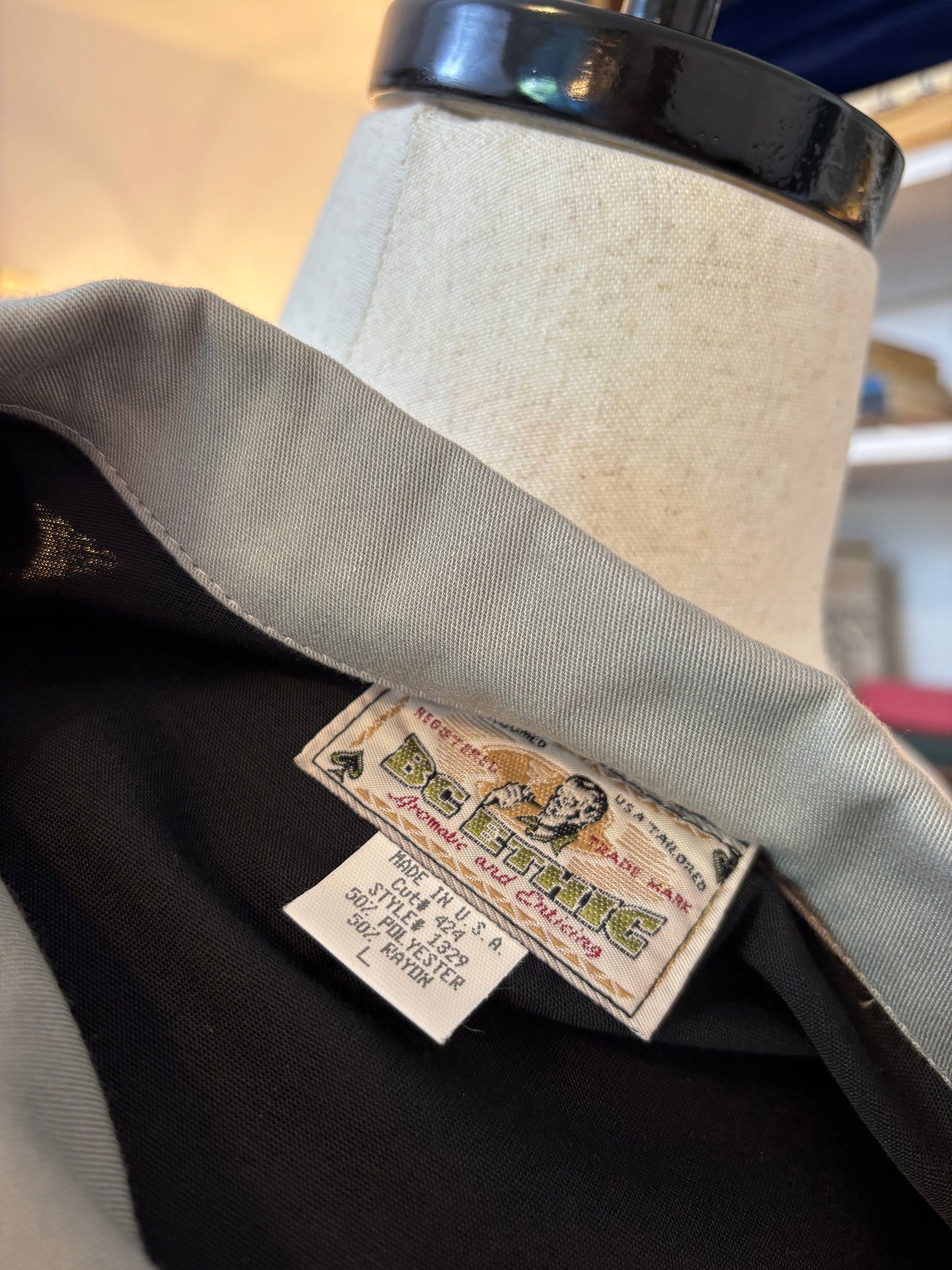 bc ethic vintage bowling shirt