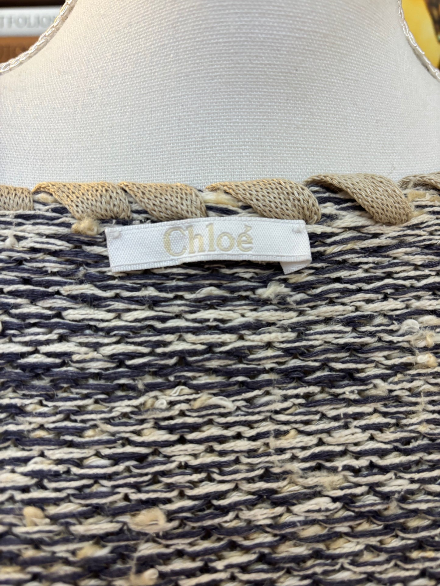 Chloé Open Front Sweater