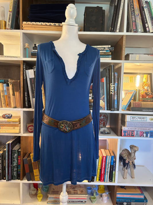 Blue Mini Dress