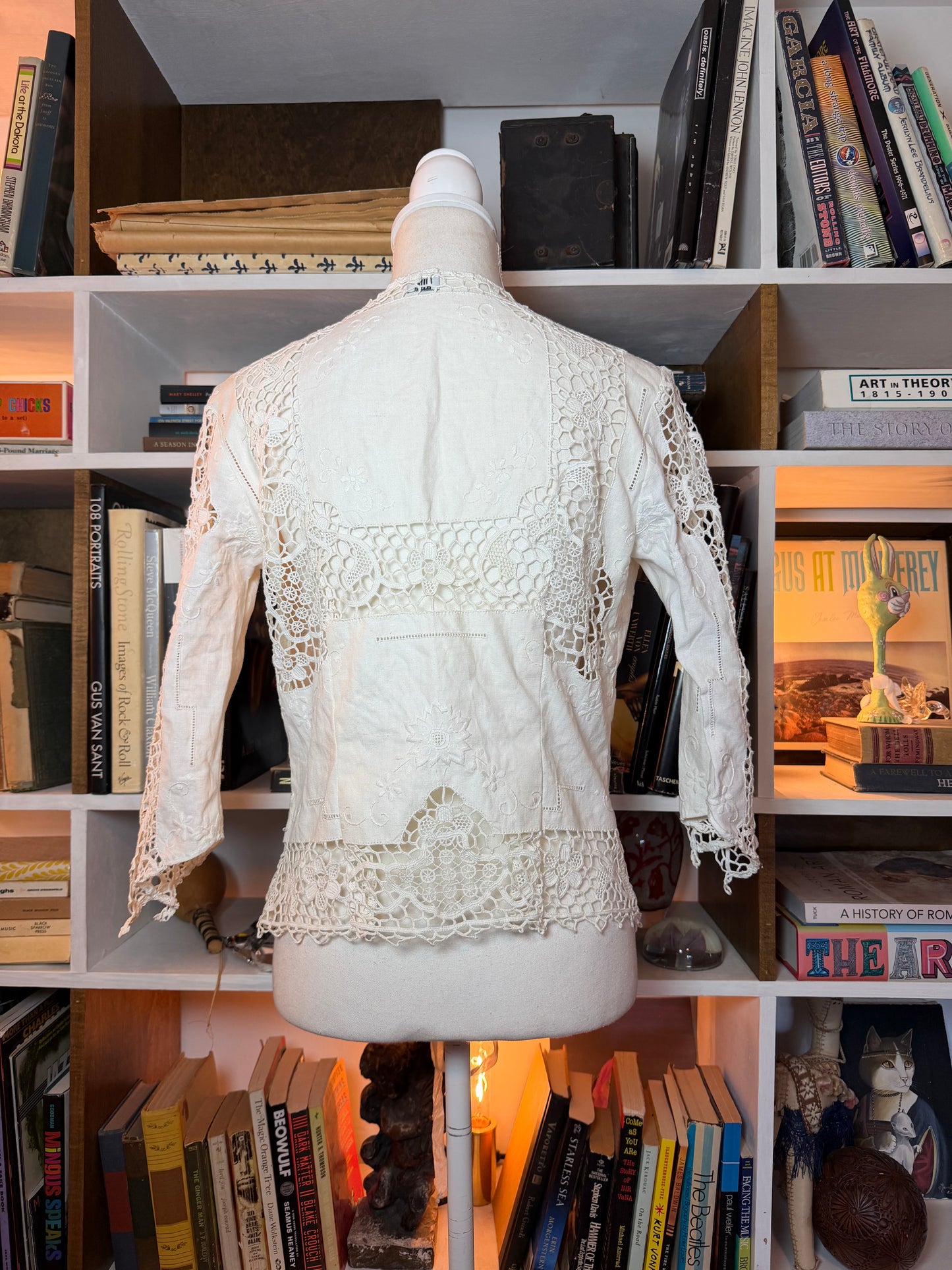 Lotta Stensson Lace Patchwork Tie-Front Topper