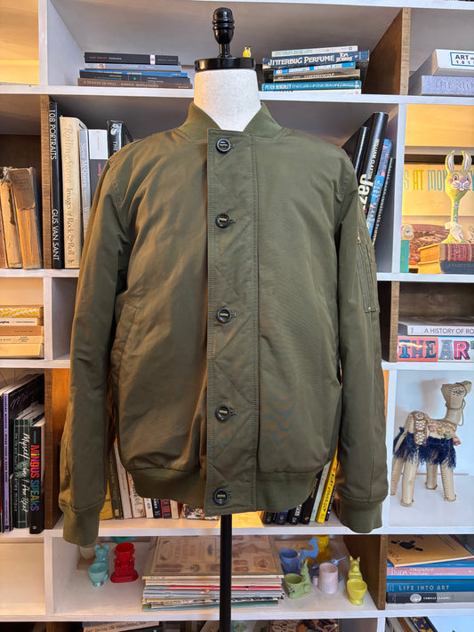 Scotch & Soda Fleece Lined Bomber Jacket