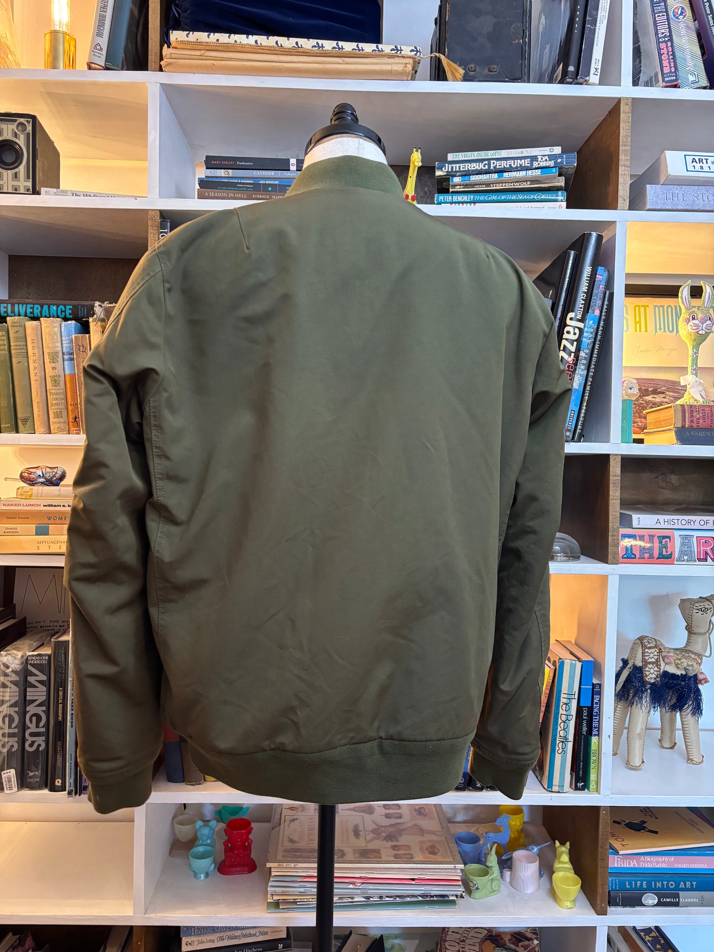 Scotch & Soda Fleece Lined Bomber Jacket