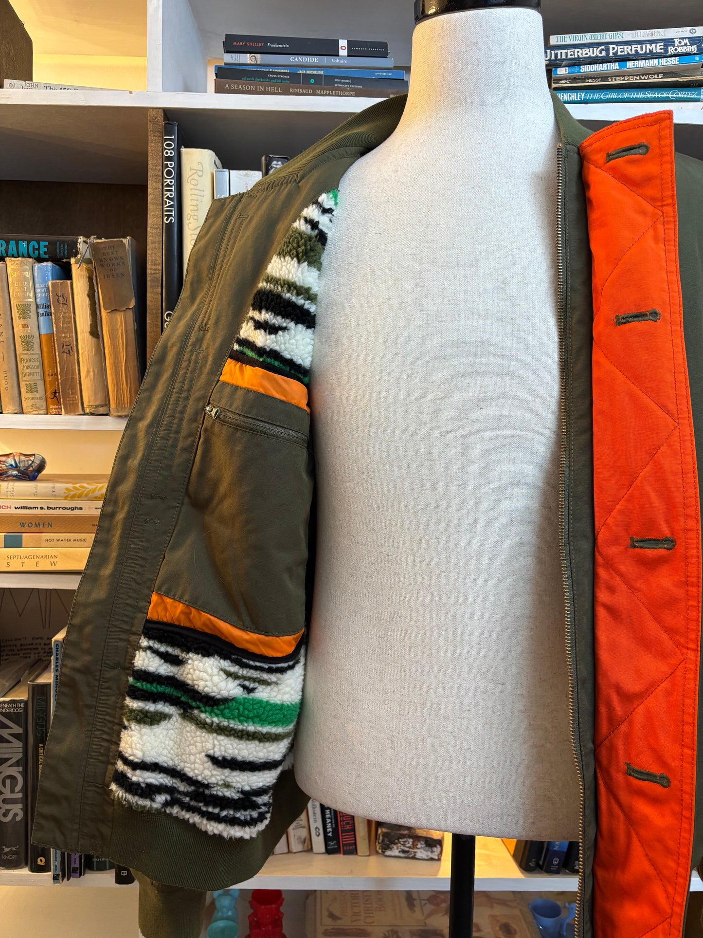 Scotch & Soda Fleece Lined Bomber Jacket