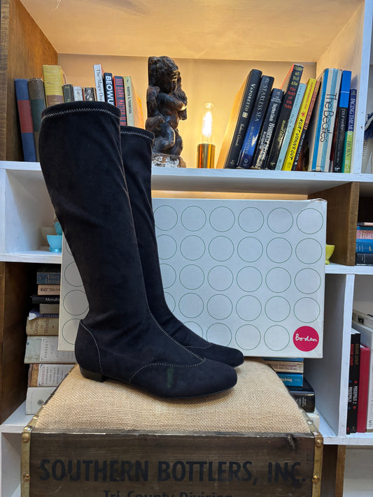 Boden Suede Knee High Boots