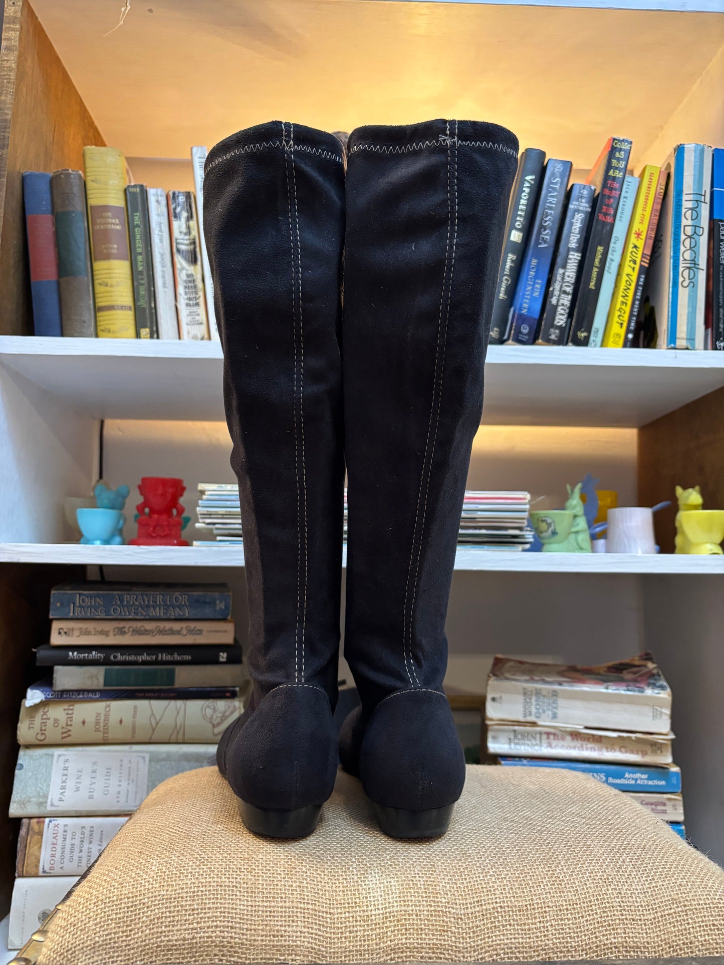 Boden Suede Knee High Boots