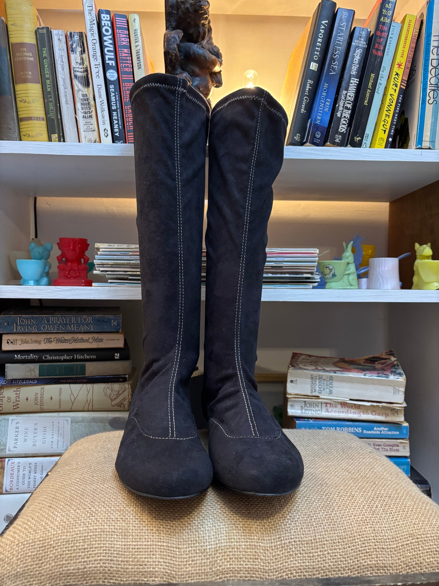 Boden Suede Knee High Boots