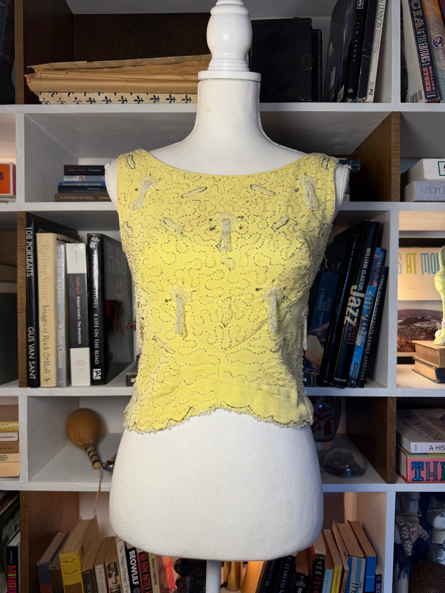 Beaded Vintage Top