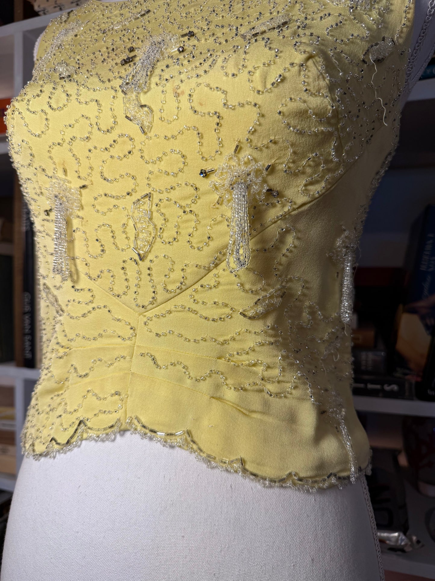 Beaded Vintage Top