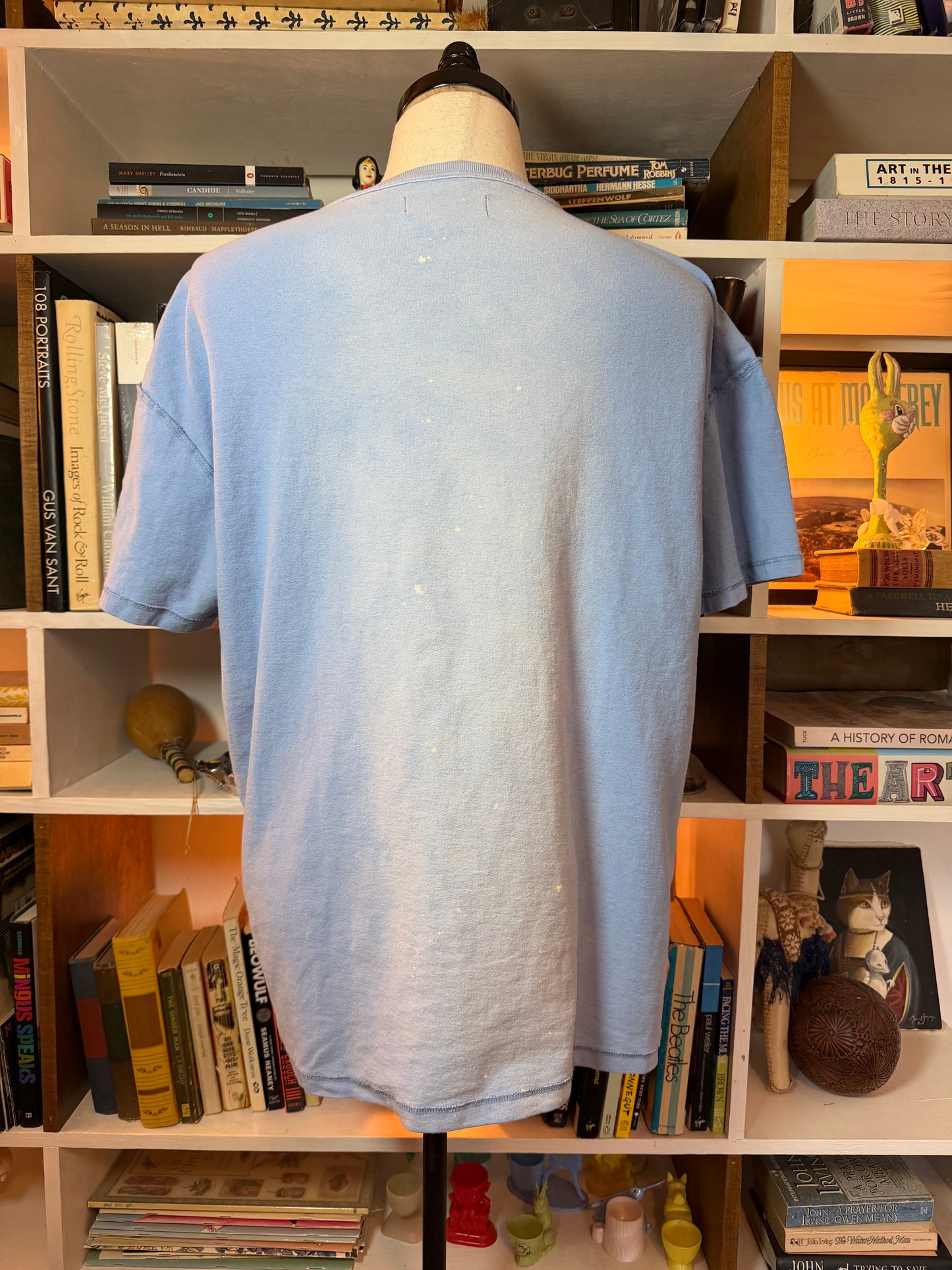 Purple Brand Powder Blue Logo Tee