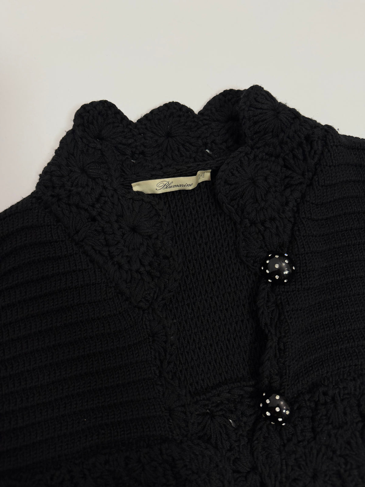 Blumarine Crochet Coat