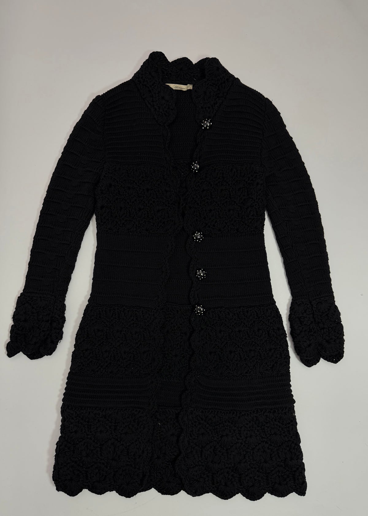Blumarine Crochet Coat