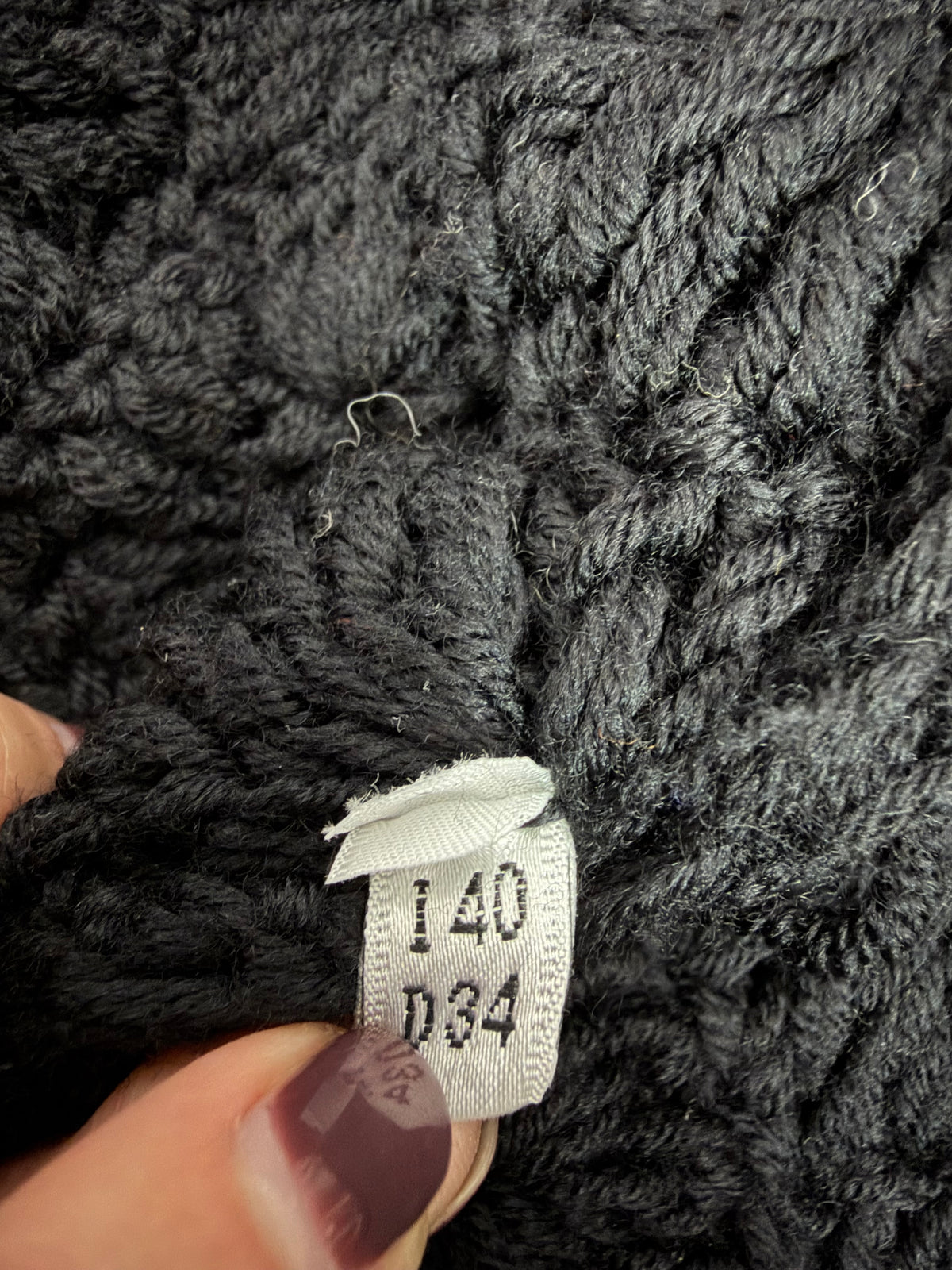 Blumarine Crochet Coat