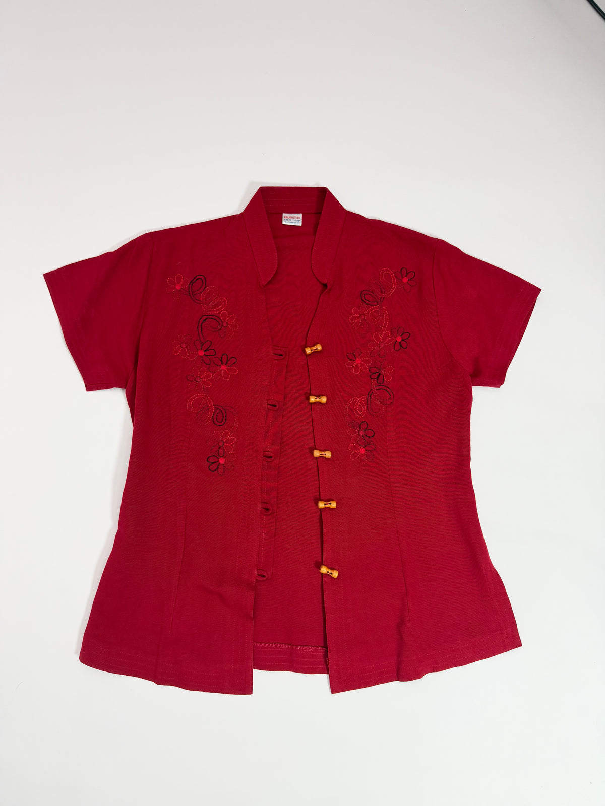 Khanh Quyen Embroidered Top