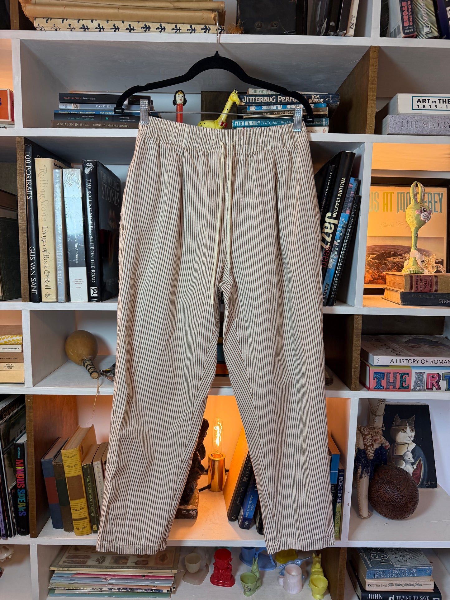 Japanese Hickory Stripe Utility Pants