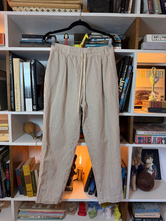 Japanese Hickory Stripe Utility Pants