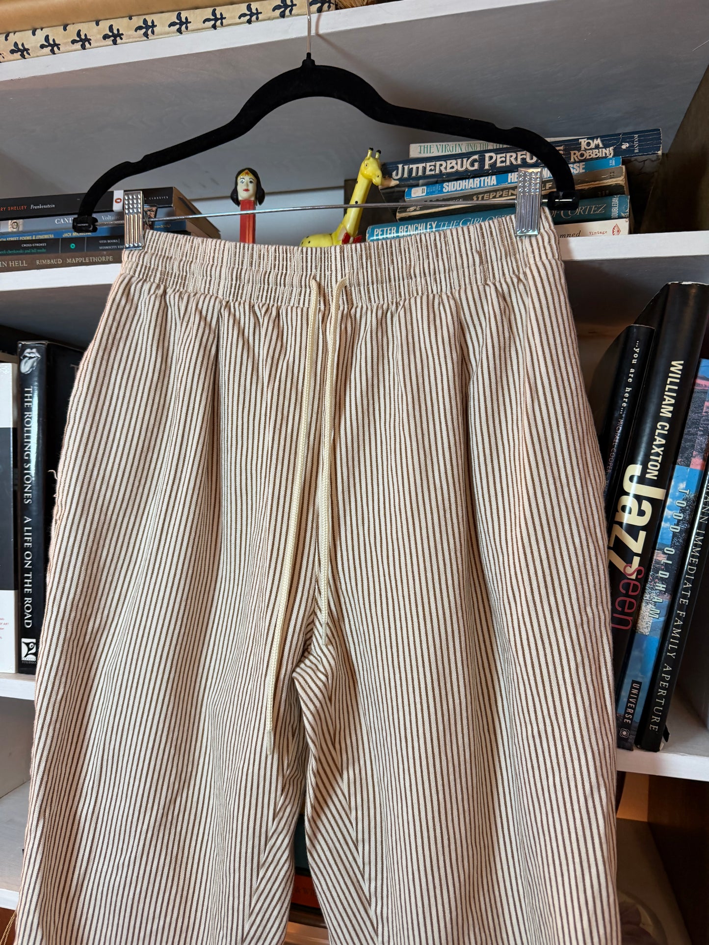 Japanese Hickory Stripe Utility Pants