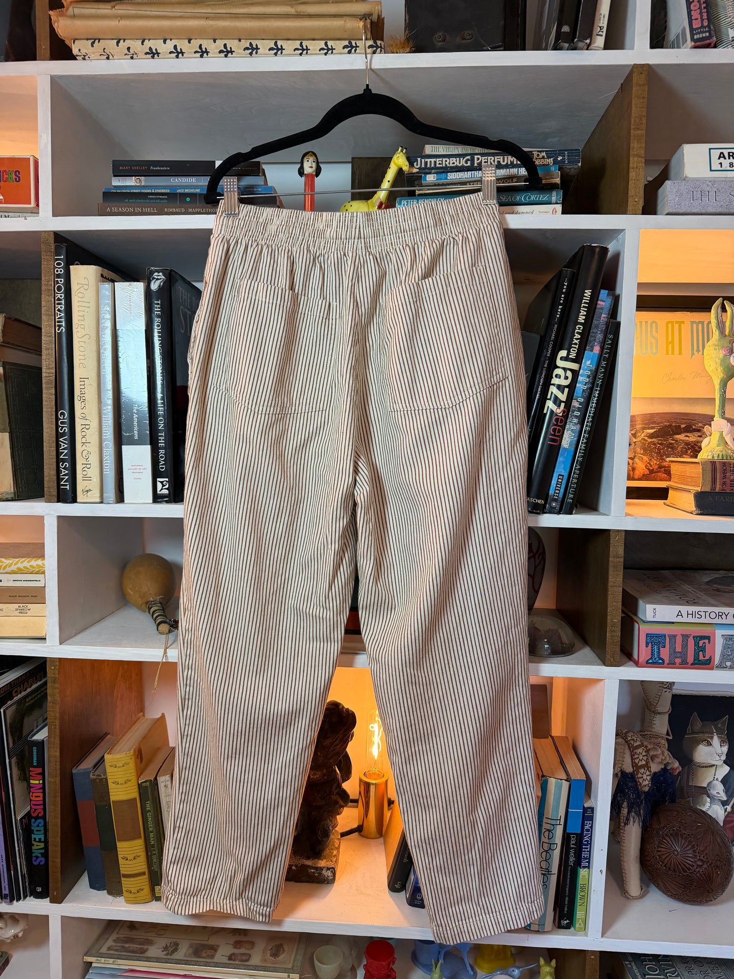 Japanese Hickory Stripe Utility Pants
