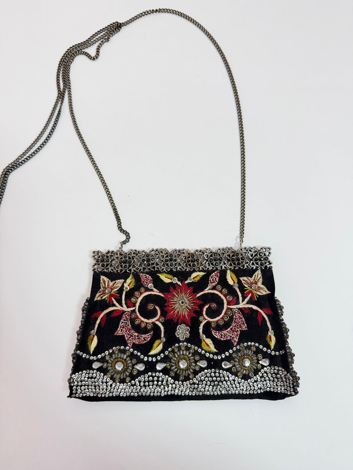 Embroidered Evening Bag