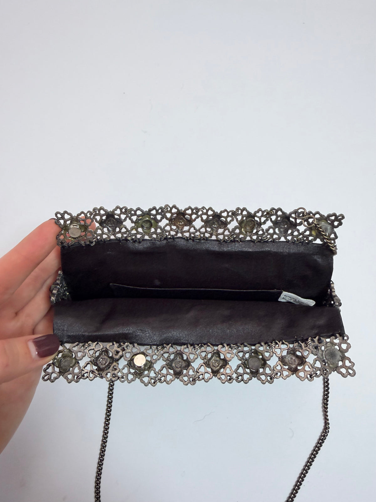 Embroidered Evening Bag