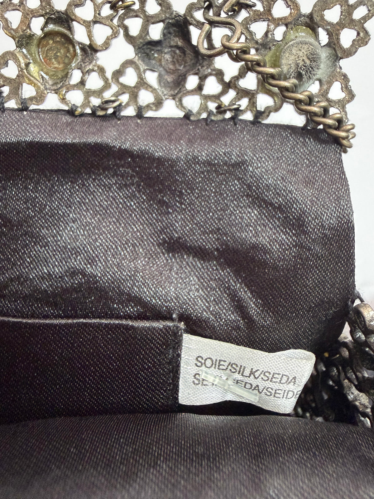 Embroidered Evening Bag