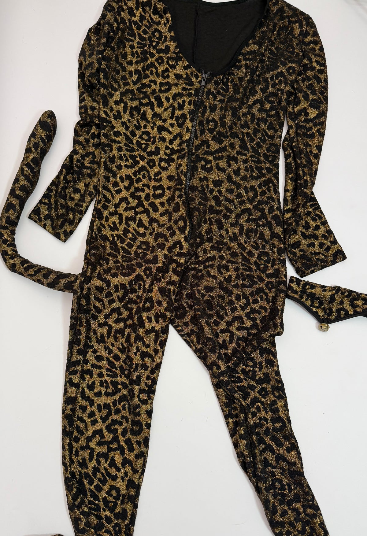 Leg Avenue Glitter Leopard Catsuit