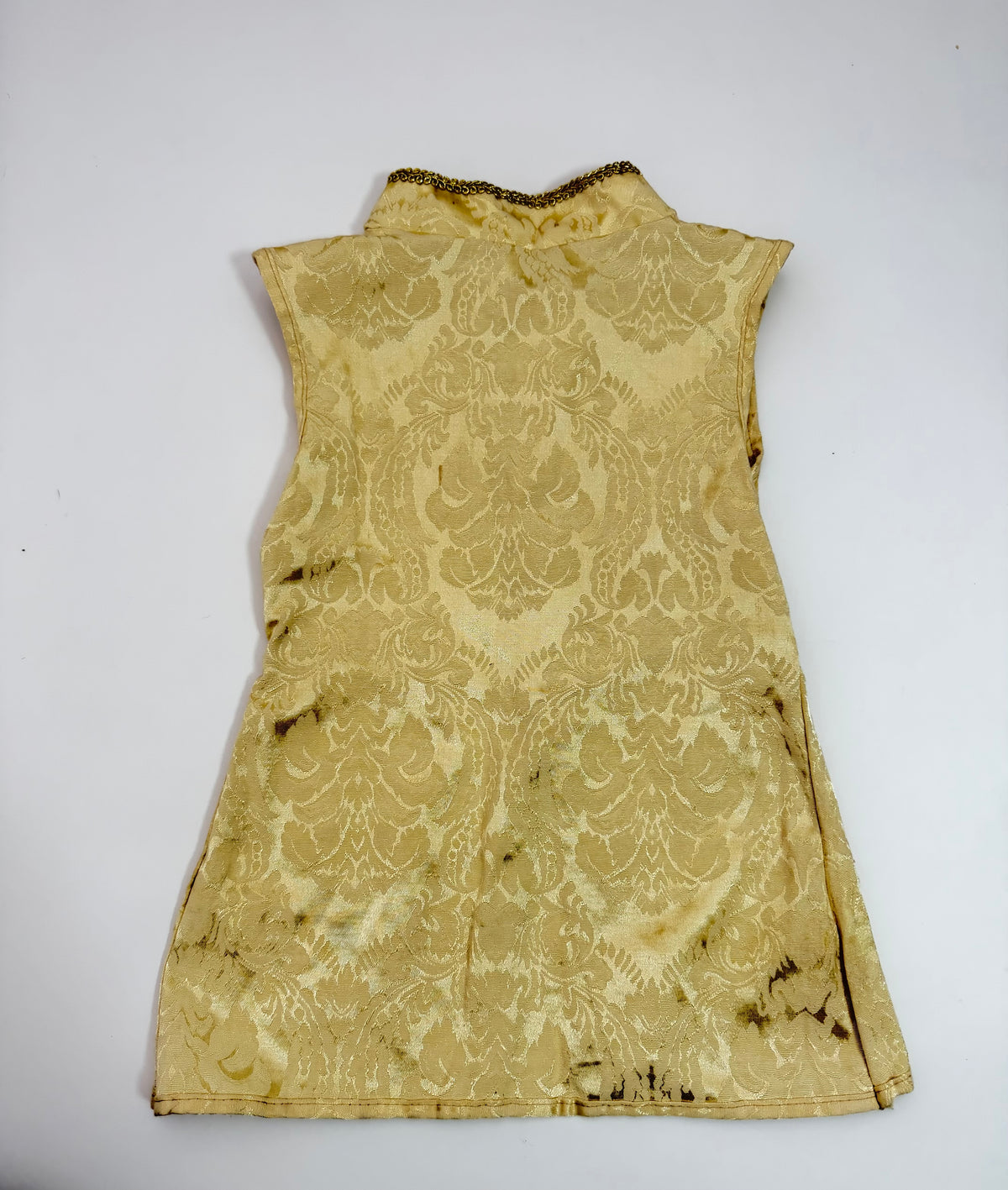 Vintage Gold Brocade Costume Tunic