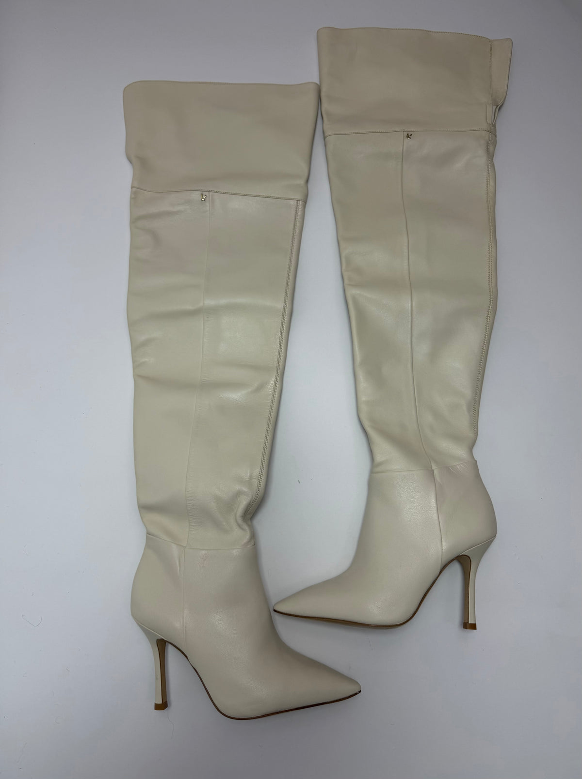 Larroudé Ivory Hi Boots 36