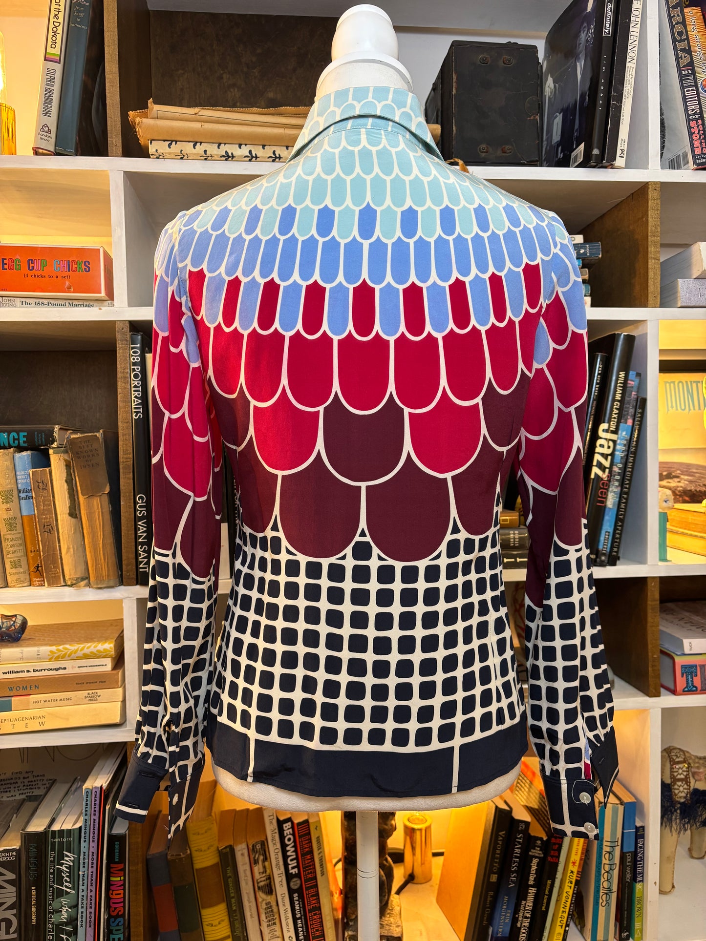 Paul And Joe Silk Patterned Blouse