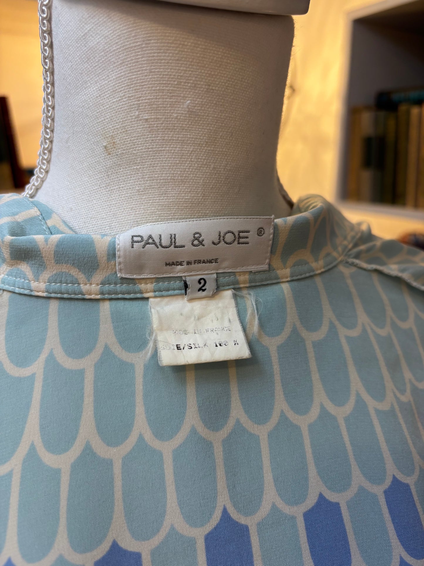 Paul And Joe Silk Patterned Blouse