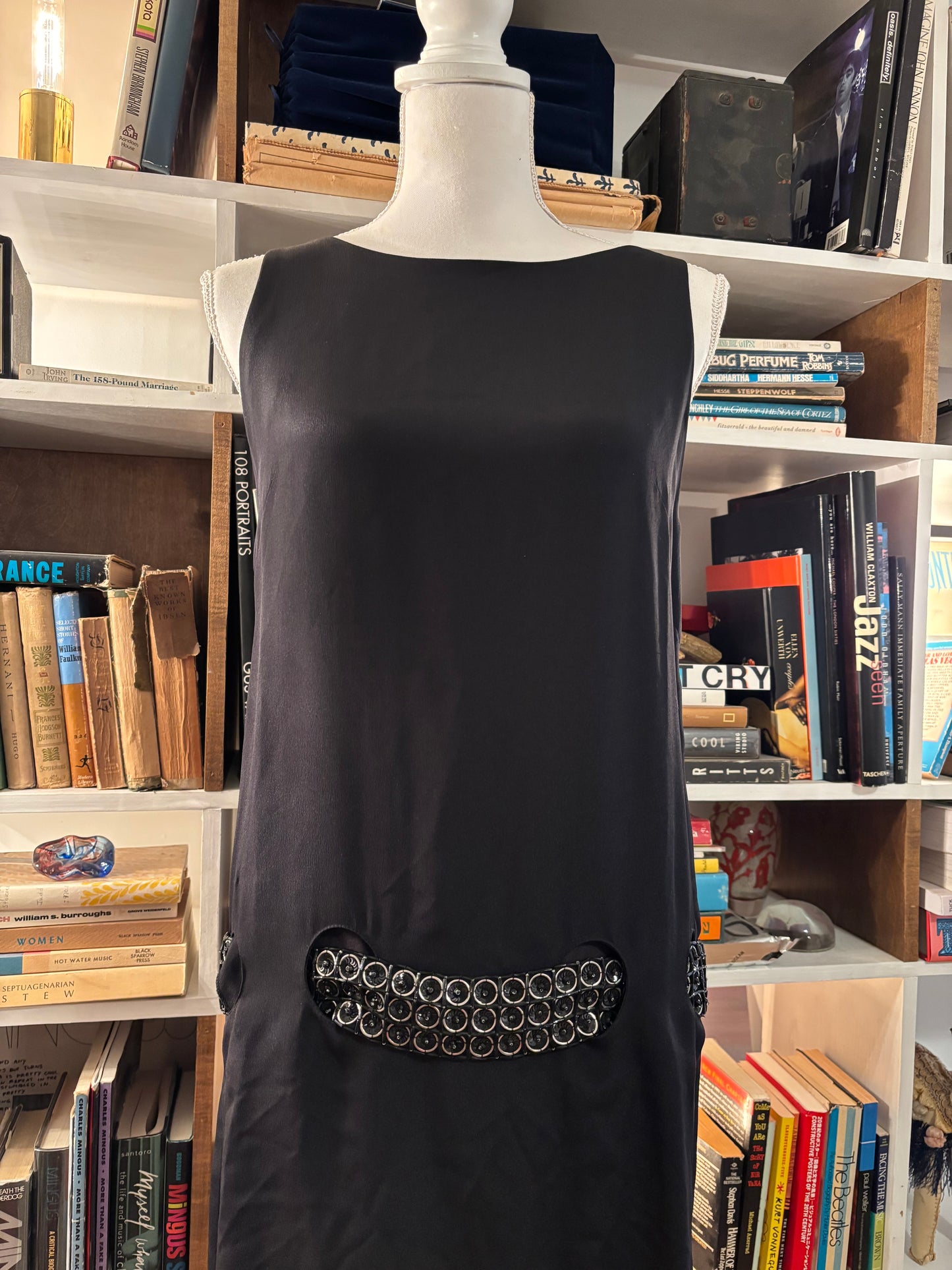 Lorena Sarbu Chainmail Silk Dress