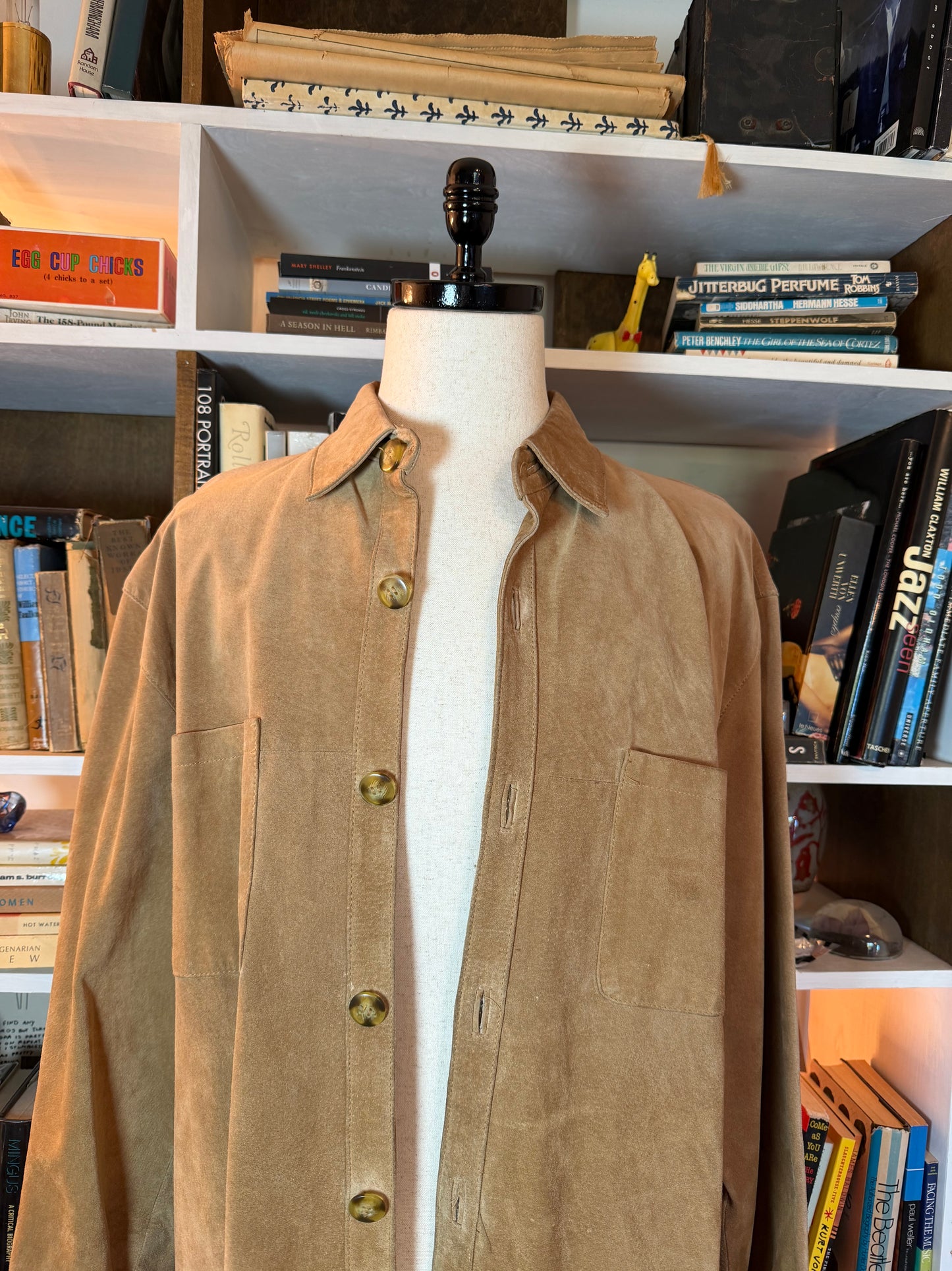 Sundance Suede Button Up