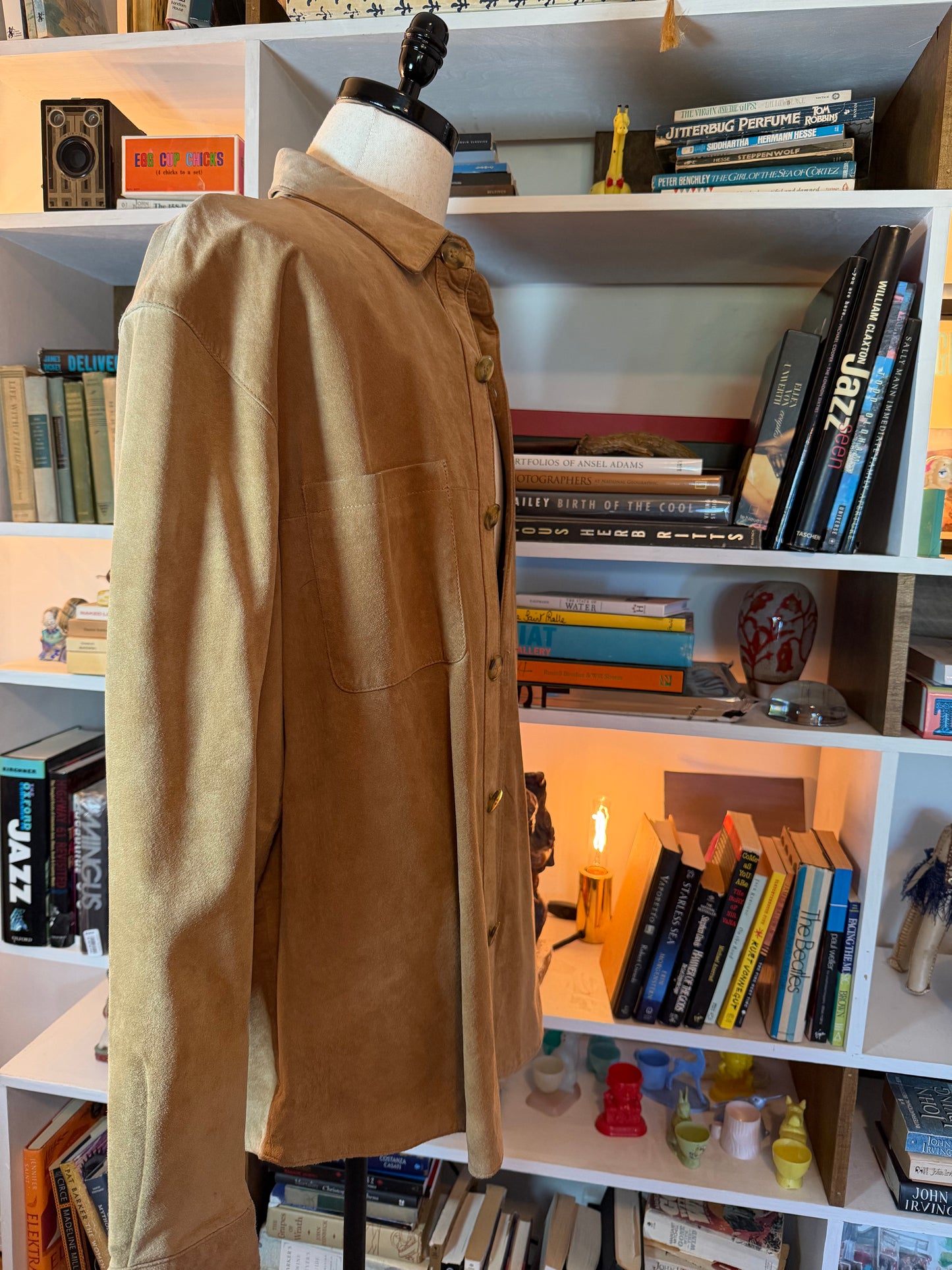 Sundance Suede Button Up