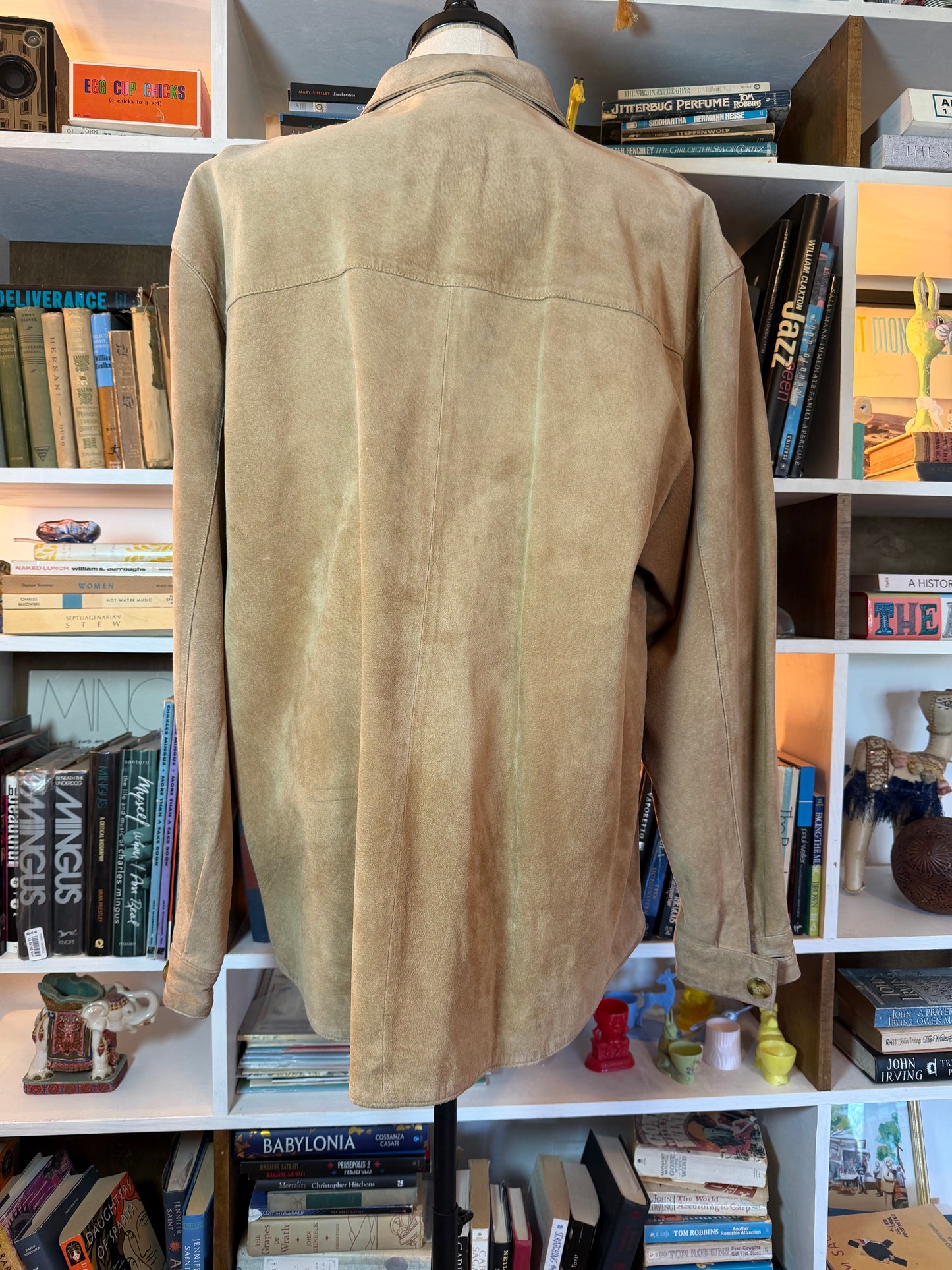 Sundance Suede Button Up