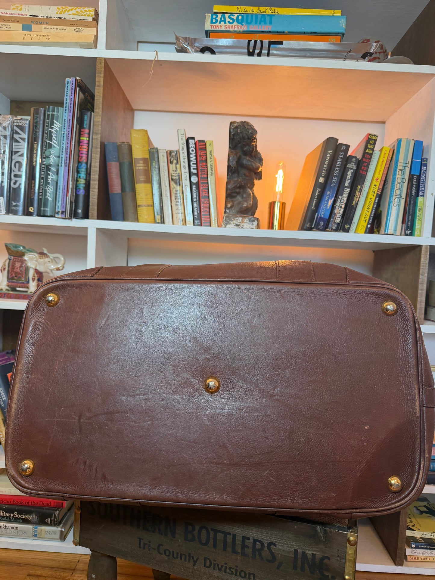 Brioni Leather Duffel