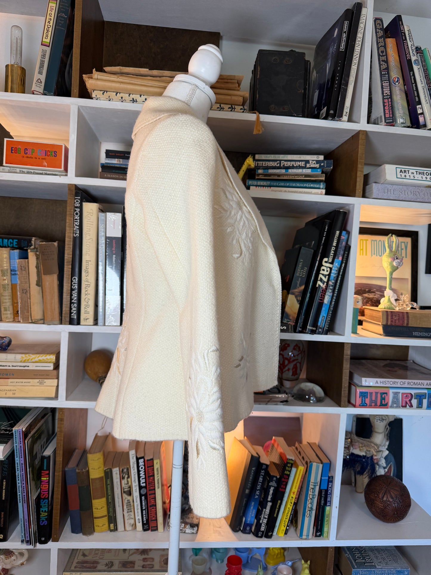 Blumarine Floral Embroidered Sweater